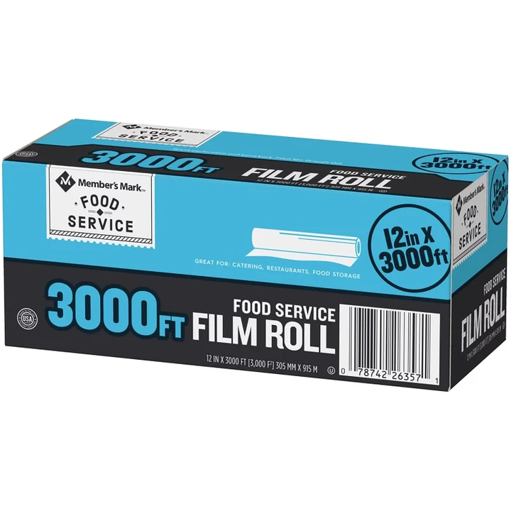 [SET OF 3] - Member's Mark Foodservice Film (12" x 3,000')