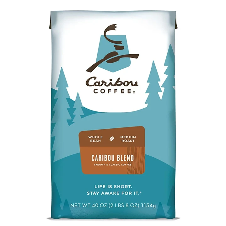 [SET OF 3] - Caribou Coffee Whole Bean, Caribou Blend (40 oz.)