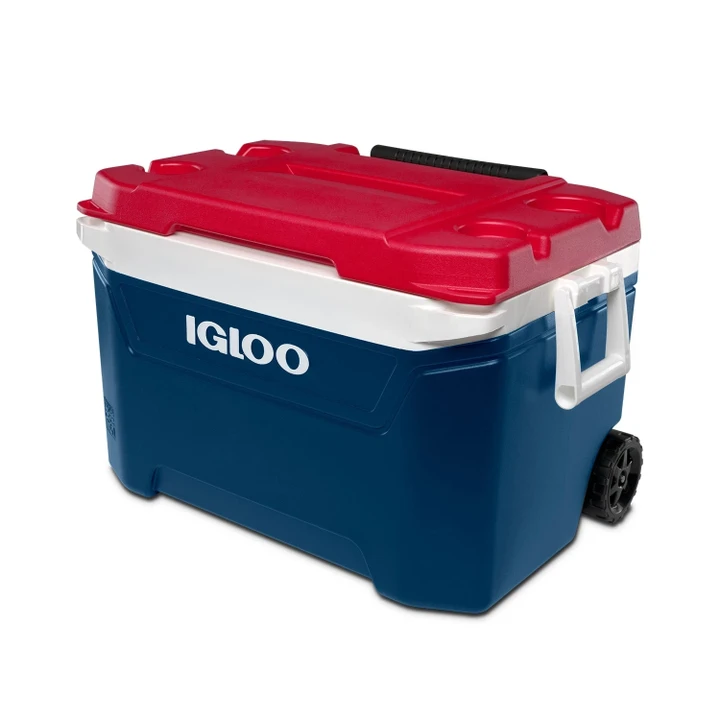 [SET OF 2] - Igloo 60-Quart Sunset Roller Cooler - Texas Edition