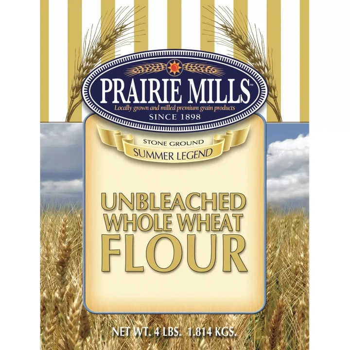 [SET OF 2] - Prairie Mills Whole Wheat Flour (4 lbs., 6 ct.)
