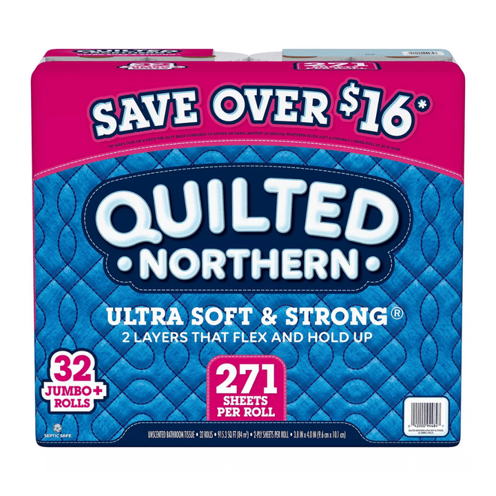 [SET OF 2] - Quilted Northern Ultra Soft and Strong Toilet Paper (271 sheets/roll, 32 ct.)