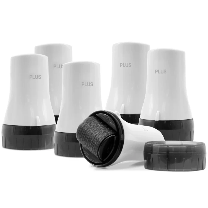 [SET OF 2] - Guard Your ID Advanced Wide Roller, 6 Pack, White