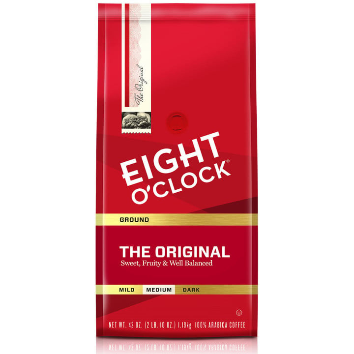 [SET OF 4] - Eight O'Clock Original Ground Coffee, Medium Roast (42 oz.)