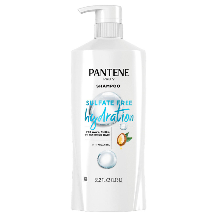 [SET OF 3] - Pantene Pro-V Sulfate Free Hydration Shampoo With Argan Oil (38.2 fl. oz./set)