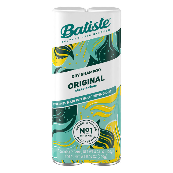 [SET OF 2] - Batiste Dry Shampoo, Clean & Classic Original (4.23 oz., 2 pk./set)