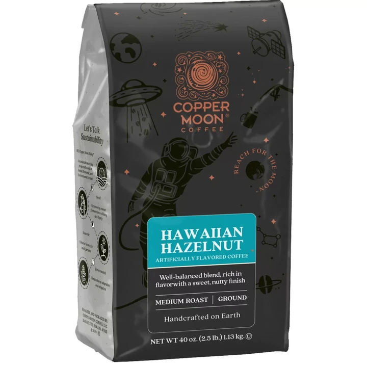 [SET OF 3] - Copper Moon World Coffee, Hawaiian Hazelnut (40 oz./set)