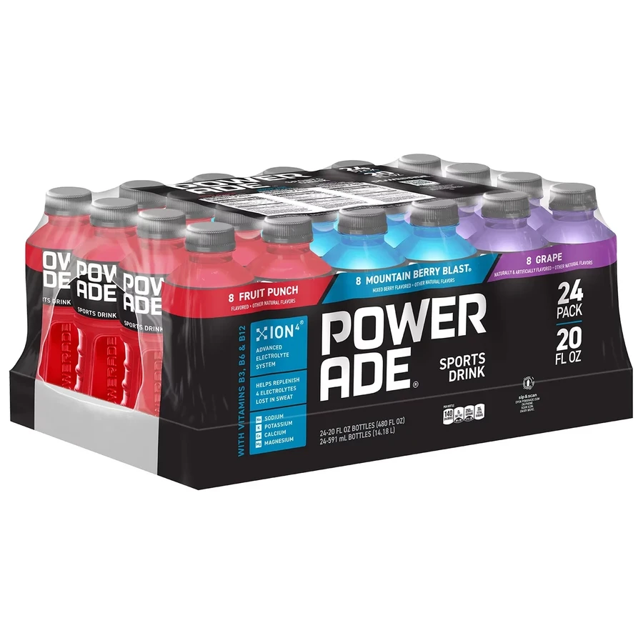 SET OF 3] - Powerade Sports Drink Variety Pack (20oz / 24ct / pk) - Gomotis®