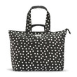 [SET OF 2] - Fit & Fresh The Foundry Collection All The Things XL Tote Bag, Black & White Dots