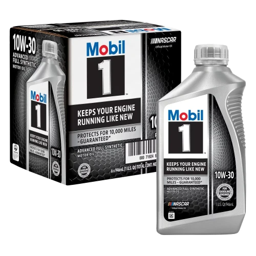 [SET OF 2] - Mobil 1 10W-30 Motor Oil (6-Pack, 1 Quart Bottles)