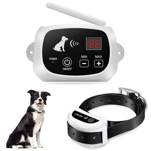 Wireless Dog Fence Waterproof System With Rechargeable Collars