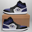 Baltimore Ravens Nfl Air Jordan Outdoor Shoes Sport Sneakers