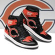 Chicago Bears Nfl Football Air Jordan Blue Black Team Custom Eachstep Gift For Fans Shoes Sport Sneakers