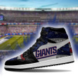 New York Giants Men Air Jordan Unique Football Custom Shoes Sport Sneakers
