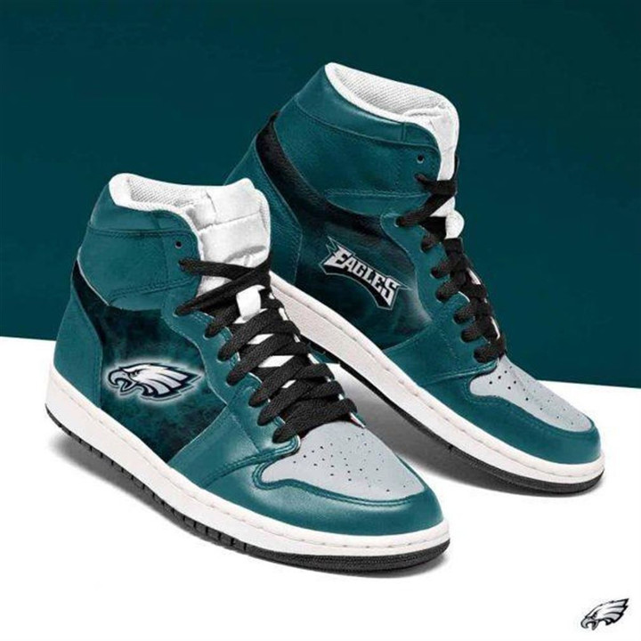 Philadelphia Eagles Nfl Football Air Jordan Shoes Sport Sneaker Boots Shoes