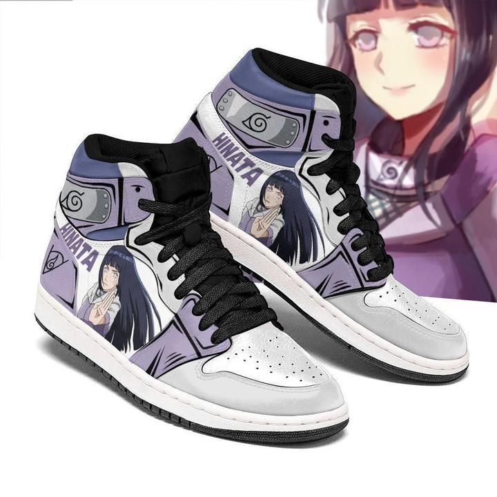 Naruto Hinata Hyuga Shoes Skill Costume Anime Sneakers Air Jordan Shoes Sport