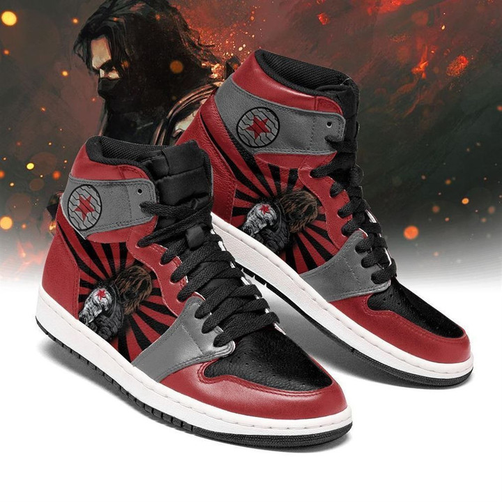 Winter Soldier Marvel Air Jordan Shoes Sport V253 Sneakers