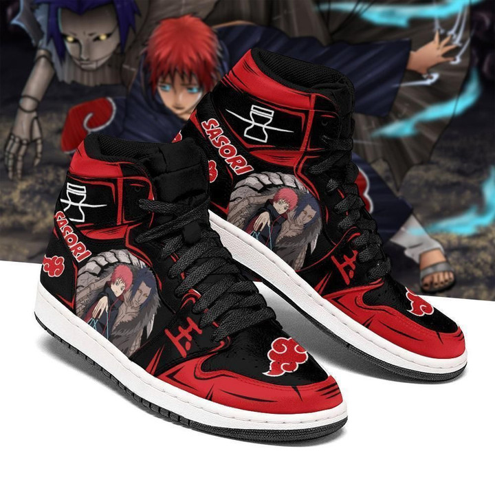 Naruto Sasori Skill Akatsuki Costume Anime Air Jordan Shoes Sport Sneakers