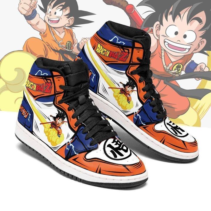 Goku Chico Boots Dragon Ball Z Anime Fan Gift Mn04 Air Jordan Shoes Sport Sneakers