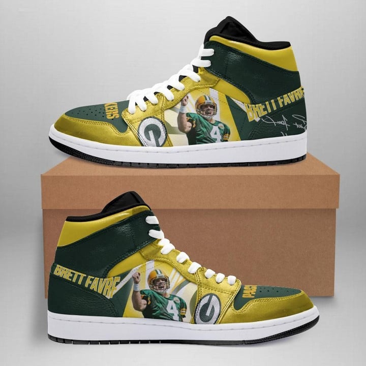Green Bay Packers 2 Air Jordan Shoes Sport Sneakers