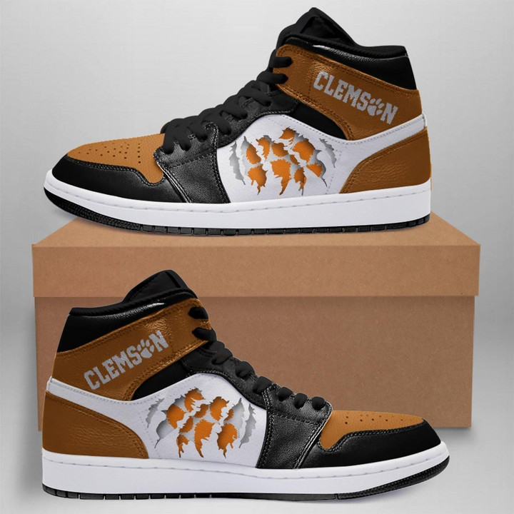 Clemson Tigers Ncaa Air Jordan Shoes Sport Sneakers