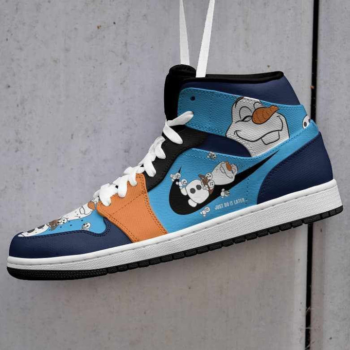 Olaf Just Do It Custom Air Jordan 2021 Shoes Sport Sneakers