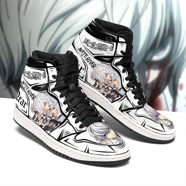 Nate River Near Custom Death Note Anime Air Jordan 2021 Shoes Sport Sneakers