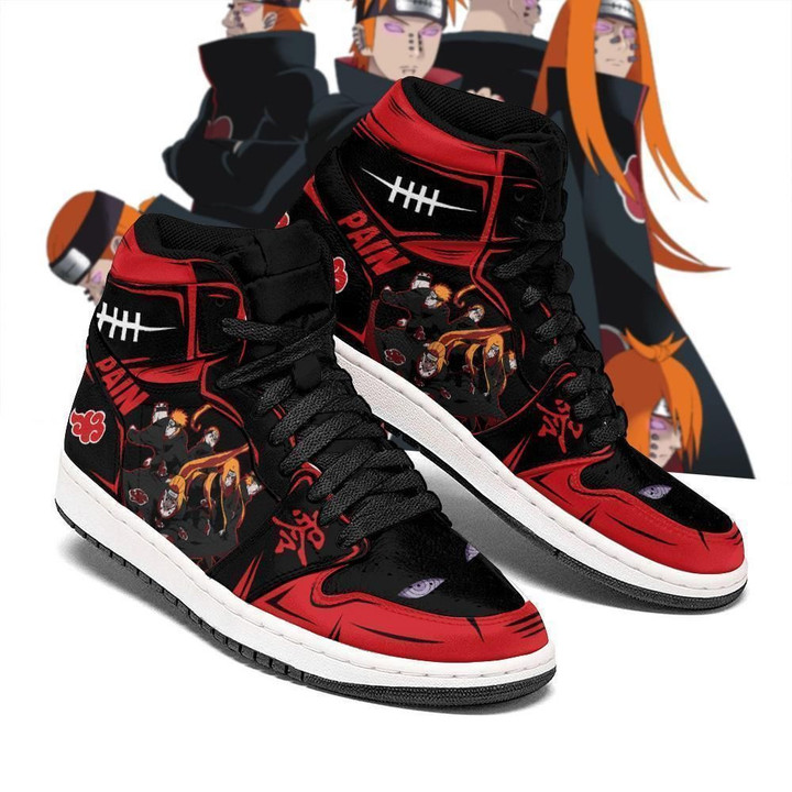Naruto Pain Eyes Costume Anime Air Jordan 2021 Shoes Sport Sneakers