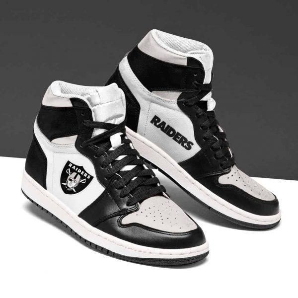 Oakland Raiders Nfl Football Air Jordan Team Custom Eachstep Gift For Fans Shoes Sport Sneakers