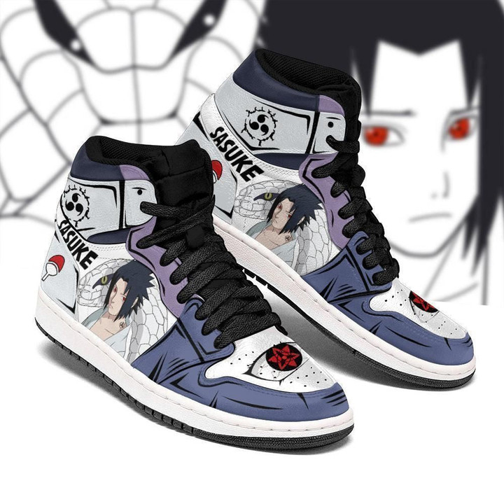 Naruto Sasuke Orosasu Skill Costume Anime Air Jordan 2021 Shoes Sport Sneakers