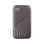 WD 1TB My Passport SSD External Portable Solid State Drive, Gray