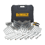 Dewalt Mechanics Tools Kit and Socket Set, 204-Piece