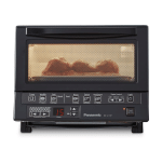 Panasonic FlashXpress Toaster Oven With Double Infrared Heating, Black