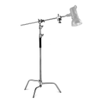 Neewer Pro 100% Stainless Steel Heavy Duty C Stand with Boom Arm