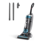 Moosoo U1400 20KPa Upright Vacuums Cleaner with Ultra-Long Hose, 5 Height Settings