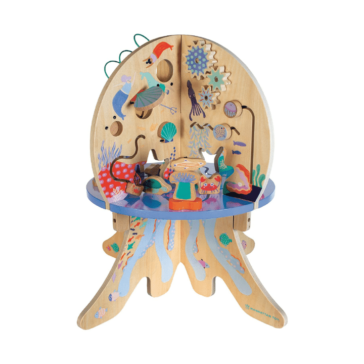Manhattan Toy Deep Sea Adventure Wooden Toddler Activity Center