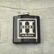 Custom Flask Engraved /Name Hip Flasks /Gift For Dad /Pocket Flask 6oz/Gift For Him/Father's Day Gift