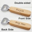 Personalized Wood Beer/Bottle Opener/Gift For Him/Engraved Nam/ Father's Gift/Wooen Opener/Father's Day Gift