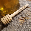 Personalized 50 Pack Of Wood Honey Dipper Sticks,Custom Wedding Favors Baby Shower Decoration,Server For Honey Jar Dispense