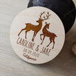 Wooden Save The Date Magnets, Custom Wood Save The Date Magnets For Party/ Wedding Decoration / Engraved Rustic Save The Dates