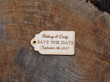 Personalized Thank You Wedding Tags, Custom Engraved Wooden Tags, Wedding Favor Tags, Rustic Wedding, Bridal Shower Favor Tags