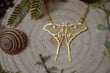 The Luna Moth necklace Insect Necklace Butterfly Necklace Wiccan Jewelry/Faerie Statement Necklace/choker chain/choker set/Fairy Necklace