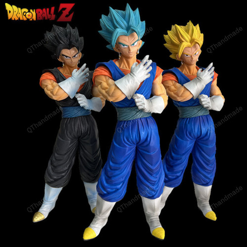 NEW GK Anime Dragon Ball Z Goku Figure Super Saiyan Blue Model Vegeta IV Fit God Gogeta Toy Dragon Majin Buu / Kids Gift