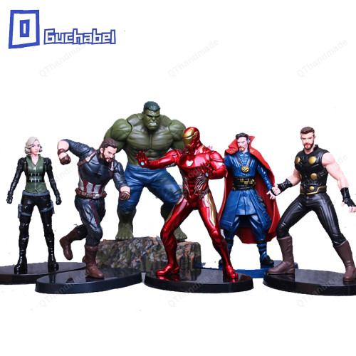 Marvel Super Heroes Avengers Endgame Thanos Hulk Captain America Thor Wolverine Venom Action Figure / Toys Doll For Kid Boy