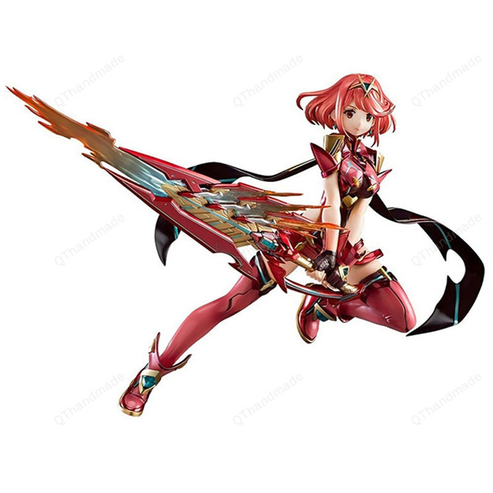 Xenoblade 2 Homura Hikari PVC/ Anime Action Figure / Chronicles Game / Fate Over Pyra Fighting Scale Heroine Sexy Figures Toys