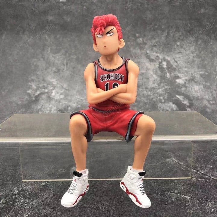 1pcs/set Slam Dunk Figure Set For Car / Ornaments Hanamichi Sakuragi Rukawa Kaede Akagi Takenori Miyagi Ryota Shohoku Basketball / Gift For Kids