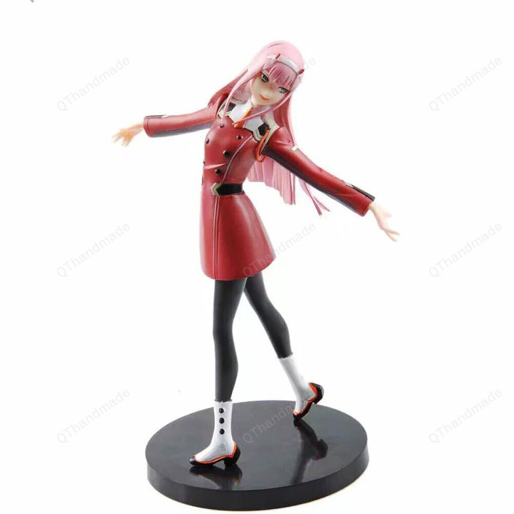 NEW PVC 3D Anime Sexy Beauty DARLING Figure Toy/ Cartoon Girl Pink Hair Model / Kawaii Holiday Gift / Desktop Decoration Toy