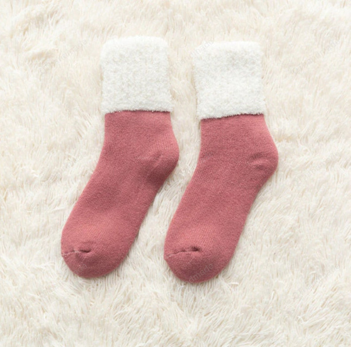 Super warm Christmas Winter Thicken Socks/Solid Thermal Warmer Snow Socks/Hoisery and Socks/Thermal Wool Cashmere Boots Floor Sleeping Socks