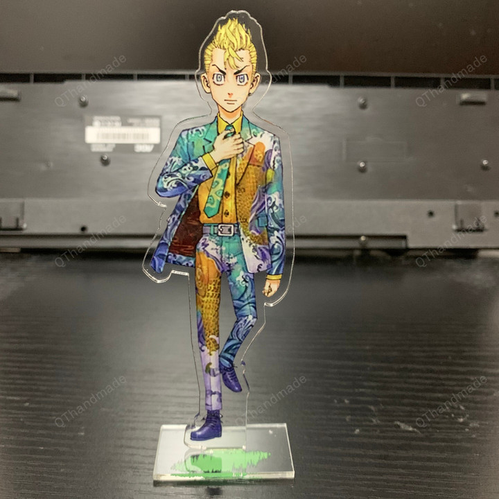 15CM Anime Tokyo Revengers Figures, Matsuno Chifuyu Baji Keisuke Mikey Draken Acrylic Stand Model Figure, Otaku Gift