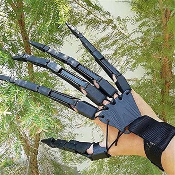 Halloween Articulated Fingers, Horror Ghost Claw, Props Movable Finger, Halloween Cosplay Accessories, Extensions Halloween Finger