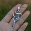 Witch Snake Hair Stick Serpent Hairpin Medusa Tribal Pagan Hair Jewelry/Hair accessories/Pagan Hair Wedding Hair Accessories
